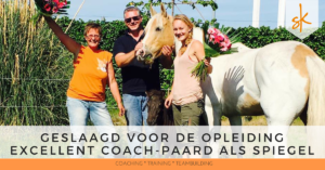 StartKracht - Geslaagd voor de opleiding tot excellent coach Paard als Spiegel