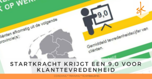 StartKracht - Tevredenheidsonderzoek Februari 2018 - klanten geven een 9,0