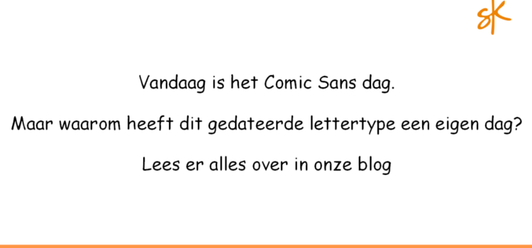 3 juli, Comic Sans Dag